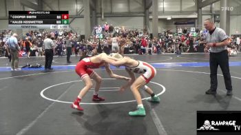 113 lbs Semifinal - Cooper Smith, Maize vs Kaleb Keiswetter, Norton
