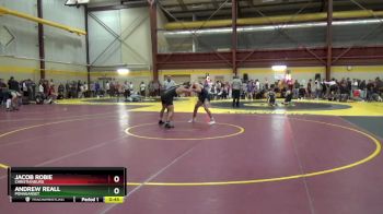 165 lbs Cons. Round 4 - Jacob Robie, Christianburg vs Andrew Reall, Ponaganset