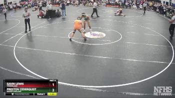 1A/2A 126 Cons. Semi - Preston Cederquist, Bishop England vs Gavin Lewis, Timberland