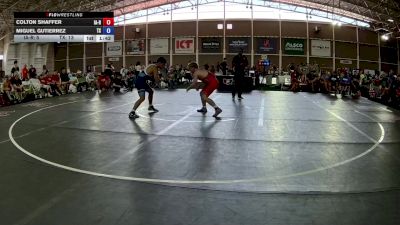 144 lbs Colton Shaffer, Iowa Red vs Miguel Gutierrez, Texas