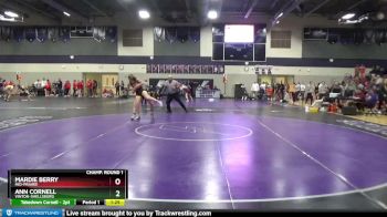 145 lbs Champ. Round 1 - Mardie Berry, Mid-Prairie vs Ann Cornell, Vinton-Shellsburg