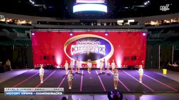 Victory Vipers - Diamondbacks [2026 L3 Junior - Small Day 1] 2026 Cheer Power Trenton Showdown