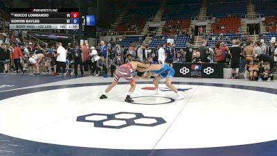 132 lbs Champ. Rd Of 128 - Rocco Lombardo, Pennsylvania vs Korvin Bayles, Utah