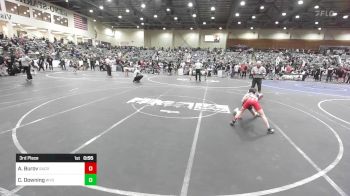 65 lbs 3rd Place - Artem Burov, Sacramento Wrestling Bears vs Crew Downing, Wyoming Underground