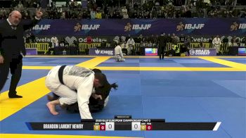Thiago Veloso Ferrer vs Brandon Lamont Newby 2026 European Jiu-Jitsu IBJJF Championship