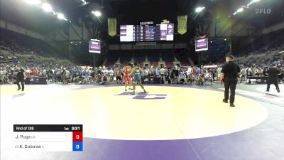 190 lbs Rnd Of 128 - Juan Carlos Puga, CA vs Karlondo Duboise, IL