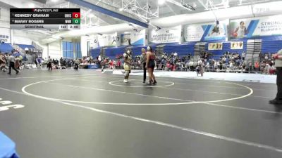 190 lbs Semifinal - Kennedy Graham, Olathe North vs Maray Rogers, Wichita Northwest