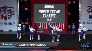 - Dalhart High School [2019 Game Day Cheer - Small High School Day 1] 2019 NCA North Texas Classic