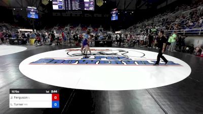 157 lbs Cons 64 #2 - Jack Ferguson, IL vs Lindson Turner, MN