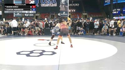 144 lbs Champ. Rd Of 32 - Mason Goelz, Indiana vs Clinton VerHeecke, Illinois