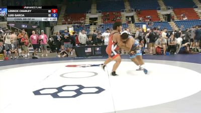 285 lbs Cons. Rd Of 64 - Lennox Charley, North Dakota vs Luis Garcia, Kansas
