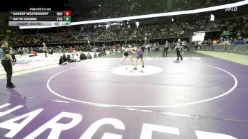 Champ. Round 1 - Sayth Cronin, Stanley County vs Garret Westendorf, Kimball/White Lake/Platte-Geddes