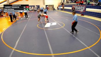 144 lbs 1st Place Match - Garrett VerHeecke, Decatur Unity Christian vs Finn Hoffman, Eureka