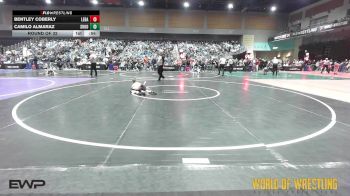 46 lbs Round Of 32 - Bentley Coberly, Lebanon Mat Club vs Camilo Almaraz, Shootbox