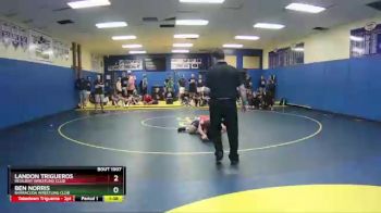 106 lbs Champ. Round 1 - Landon Trigueros, Resilient Wrestling Club vs Ben Norris, Barracuda Wrestling Club