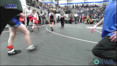 66 lbs Rr Rnd 2 - Gunnar Coltharp, Harrah Little League Wrestling vs Lane Jager, Carl Albert