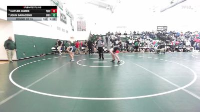 190 lbs Round Of 16 - Cayleb James, Portland/Cromwell vs John Saraceno, Bristol Eastern