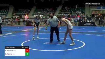 108 lbs Consolation - Kane Sistrunk, 512 Outlaw vs Brody Narron, Bulltrained