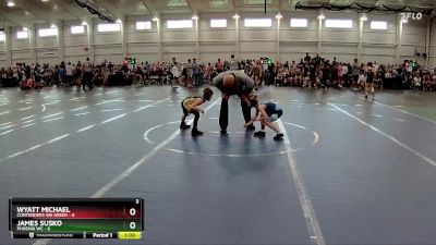 48 lbs Round 3 (8 Team) - Wyatt Michael, Contenders WA Green vs James Susko, Phoenix WC