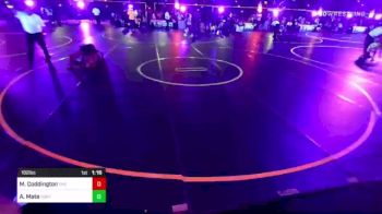 182 lbs Rr Rnd 2 - Alex Mata, FortLupton HS vs Maxwell Coddington, The Community