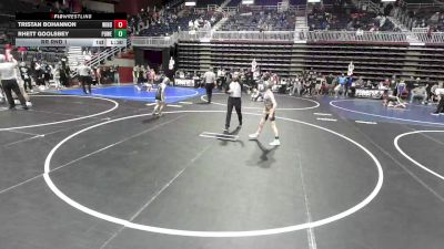 78 lbs Rr Rnd 1 - Tristan Bohannon, Windy City WC vs Rhett Goolsbey, Powell Wrestling Club