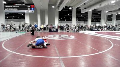 65 lbs Champ. Round 2 - Parker Zutter, Scoring Edge Wrestling Center vs Mathius Garza, Inland Elite Wrestling Club