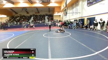 100 lbs Round 4 - Mckenzie Altaha, Alchesay vs Mya Mazon, Lee Williams HS