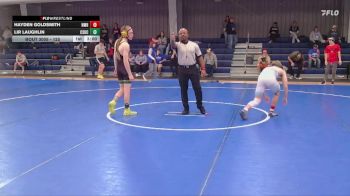 125 lbs Champ. Round 1 - Lir Laughlin, Colorado State University Club vs Hayden Goldsmith, New Mexico Highlands