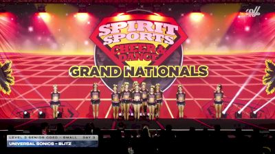 Universal Sonics - Blitz [2026 L3 Senior Coed - Small Day 3] 2026 Spirit Sports Grand Nationals