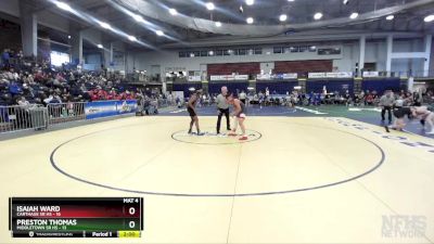 145 lbs Round 1 (3 Team) - Preston Thomas, Middletown Sr HS vs Isaiah Ward, Carthage Sr HS