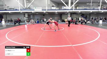 184 lbs Quarterfinal - Domonic Mata, Harvard vs Jack Wilt, Lehigh University-Unattached