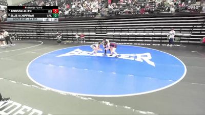 6A 190 lbs Cons. Round 1 - Ellie Schiffman, Copper Hills vs Addison Allen, Herriman