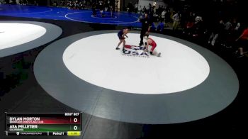 126 lbs Champ. Round 3 - Dylan Morton, Brawlers Wrestling Club vs Asa Pelletier, California