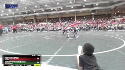 61 lbs Semifinal - Roman Brake, Salina vs Sir Rymington Davis, Hutchinson