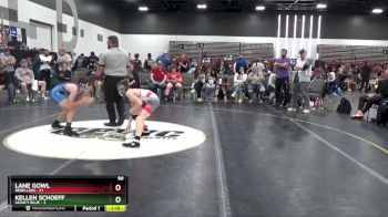 90 lbs 2nd Wrestleback (8 Team) - Lane Gowl, Rebellion vs Kellen Schoeff, Legacy Blue