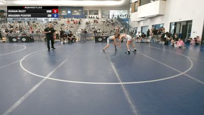 106 lbs Quarters - Ronan Riley, Southwest Wrestling vs Braiden Foster, Gold Rush Wrestling