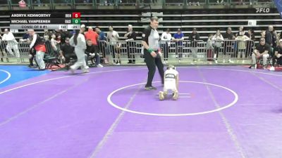 70 lbs Consi Of 8 #1 - Andryk Kenworthy, Iron Horse vs Michael VanPeenen, Basement Rats