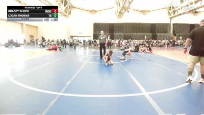 73 lbs Rr Rnd 8 - Bradey Bleich, Mat Assassins White vs Logan Thomas, Triumph Trained ES