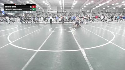 120 lbs Round Of 64 - Deklan Barr, PA vs Charles Fergason, CT