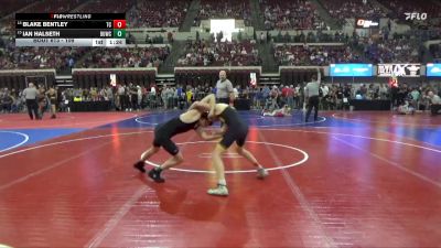 109 lbs Champ. Round 1 - Ian Halseth, Minot High School vs Blake Bentley, Team Champs