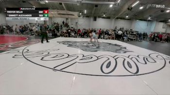 120 lbs Cons. Round 4 - Trevor Mills, Greeley West vs Emmett Alexander, ThunderRidge