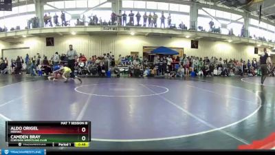 67 lbs 7th Place Match - Aldo Origel, Indiana vs Camden Bray, Corydon Wrestling Club