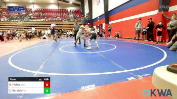 100 lbs Final - Benjamin Fisher, Salina Wrestling Club vs Collin Randall, Keystone Wrestling Club