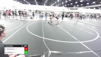 95 lbs Consolation - Aidan Souphone, Espana WC vs Bentley Lenhard, Shootbox WC