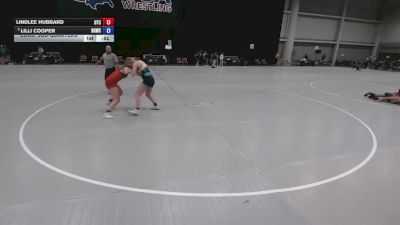 130 lbs Cons. Sub-quarters - Lilli Cooper, Big Game Wrestling Club vs Lindlee Hubbard, Owasso Takedown Club