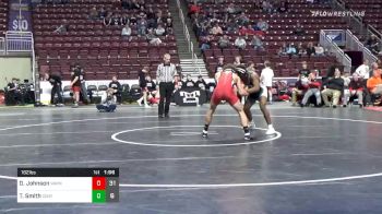 182 lbs Prelims - Darnell Johnson, Waynesburg Central Hs vs Timmy Smith, Central Dauphin Hs