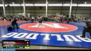 Round 2 - Landon Pratt, South Middle School vs Hayden Howell, SandCreek Middle School
