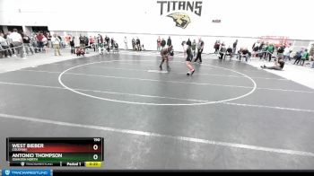 190 lbs Cons. Round 5 - West Bieber, Coleman vs Antonio Thompson, Oshkosh North