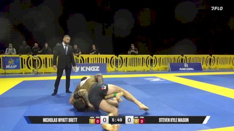 Steven Kyle Mason vs Nicholas Wyatt Brett 2025 Pan IBJJF Jiu-Jitsu No-Gi Championship