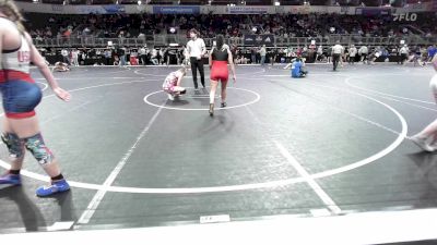 121.6-127.4 lbs Consi Of 8 #2 - Leslie Guerra-Avalos, Lincoln Girls Wrestling vs Shannon Bennett, Charlies Angels (IL)